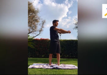 Qualche esercizio di ginnastica posturale… dal giardino di casa di Cristian Fornino